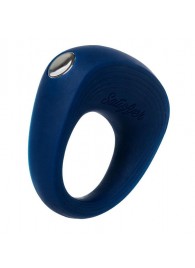 Синее эрекционное кольцо на пенис Satisfyer Ring 2 - Satisfyer - в Салавате купить с доставкой