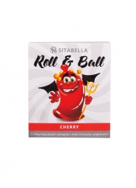 Стимулирующий презерватив-насадка Roll   Ball Cherry - Sitabella - купить с доставкой в Салавате