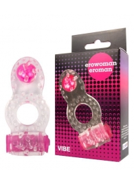 Прозрачное эрекционное кольцо Erowoman-Eroman - Erowoman-Eroman - в Салавате купить с доставкой