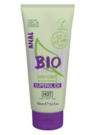 Интимный увлажняющий анальный гель BIO SuperGlide - 100 мл. - HOT - купить с доставкой в Салавате