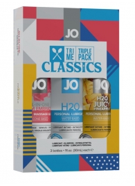 Подарочный набор лубрикантов Tri-Me Triple Pack Classics - System JO - купить с доставкой в Салавате