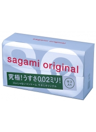 Ультратонкие презервативы Sagami Original - 12 шт. - Sagami - купить с доставкой в Салавате