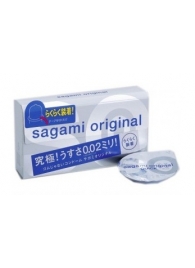 Ультратонкие презервативы Sagami Original QUICK - 6 шт. - Sagami - купить с доставкой в Салавате