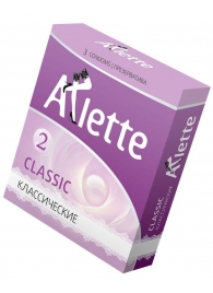 Классические презервативы Arlette Classic - 3 шт. - Arlette - купить с доставкой в Салавате