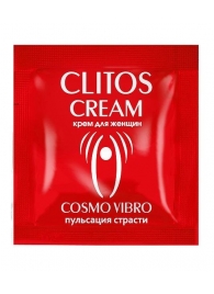 Пробник возбуждающего крема для женщин Clitos Cream - 1,5 гр. - Биоритм - купить с доставкой в Салавате
