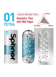 Мастурбатор SPINNER Tetra - Tenga - в Салавате купить с доставкой