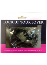 Черные меховые наручники Love с ключиками - Baile - купить с доставкой в Салавате