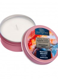 Массажная свеча  Фруктовая фантазия - БиоМед - купить с доставкой в Салавате
