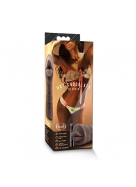 Коричневый мастурбатор-ротик Heather - Blush Novelties - в Салавате купить с доставкой