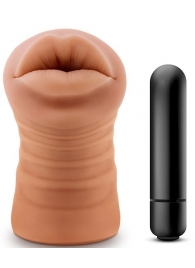 Кофейный мастурбатор-ротик Isabella - Blush Novelties - в Салавате купить с доставкой