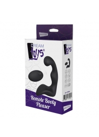 Черный вибромассажер простаты REMOTE BOOTY PLEASER - Dream Toys - в Салавате купить с доставкой