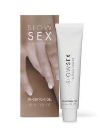 Гель для мастурбации с ароматом кокоса Slow Sex Finger Play Gel - 30 мл. - Bijoux Indiscrets - купить с доставкой в Салавате