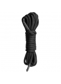 Черная веревка для бондажа Easytoys Bondage Rope - 5 м. - Easy toys - купить с доставкой в Салавате