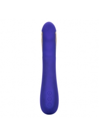 Фиолетовый вибратор с электростимуляцией Intimate E-Stimulator Petite Wand - 18,5 см. - California Exotic Novelties - купить с доставкой в Салавате