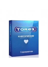 Гладкие презервативы Torex  Классические  - 3 шт. - Torex - купить с доставкой в Салавате