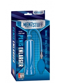 Синяя вакуумная помпа MENZSTUFF PENIS ENLARGER - Dream Toys - в Салавате купить с доставкой