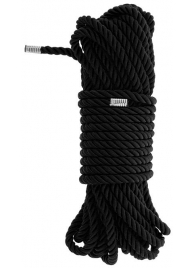 Черная веревка для бондажа BONDAGE ROPE - 10 м. - Dream Toys - купить с доставкой в Салавате