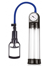 Прозрачная вакуумная помпа Sex Expert с манометром - Sex Expert - в Салавате купить с доставкой