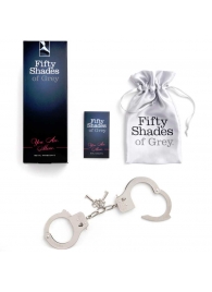 Металлические наручники Metal Handcuffs - Fifty Shades of Grey - купить с доставкой в Салавате