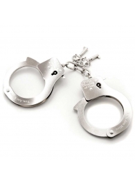 Металлические наручники Metal Handcuffs - Fifty Shades of Grey - купить с доставкой в Салавате