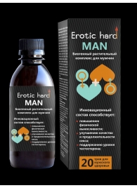 Мужской биогенный концентрат для усиления эрекции Erotic hard Man - 250 мл. - Erotic Hard - купить с доставкой в Салавате