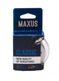 Классические презервативы в пластиковом кейсе MAXUS Classic - 3 шт. - Maxus - купить с доставкой в Салавате