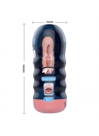 Мастурбатор-ротик Vacuum Cup Masturbator - Baile - в Салавате купить с доставкой