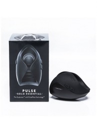 Черный инновационный мужской вибратор PULSE SOLO ESSENTIAL - Hot Octopuss - в Салавате купить с доставкой