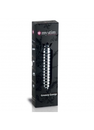 Рельефный фаллос для интенсивного электросекса Groovey George - 20 см. - MyStim - купить с доставкой в Салавате