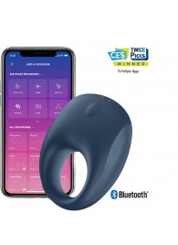 Эрекционное кольцо Satisfyer Strong One с возможностью управления через приложение - Satisfyer - в Салавате купить с доставкой