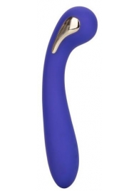 Фиолетовый вибромассажер с электростимуляцией Intimate Estim Petite G Wand - 19 см. - California Exotic Novelties - купить с доставкой в Салавате