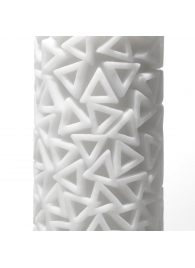 Белый 3D мастурбатор PILE - Tenga - в Салавате купить с доставкой
