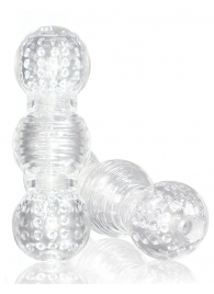 Прозрачный фигурный мастурбатор Master Stroker - Blush Novelties - в Салавате купить с доставкой