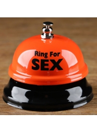 Настольный звонок RING FOR SEX - Сима-Ленд - купить с доставкой в Салавате