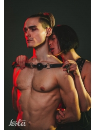 Черный кляп Love Addict на замочке - Lola Games - купить с доставкой в Салавате