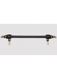 Черная распорка для ног Bound to You Faux Leather Spreader Bar - 50,8 см. - Fifty Shades of Grey - купить с доставкой в Салавате