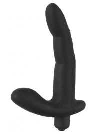Черный вибромассажер простаты Naughty Finger Prostate Vibe - 13,8 см. - Orion - в Салавате купить с доставкой
