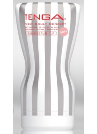 Мастурбатор TENGA Squeeze Tube Cup Soft - Tenga - в Салавате купить с доставкой