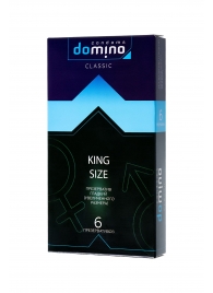 Презервативы увеличенного размера DOMINO Classic King size - 6 шт. - Domino - купить с доставкой в Салавате