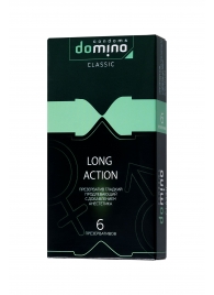 Презервативы с пролонгирующим эффектом DOMINO Classic Long action - 6 шт. - Domino - купить с доставкой в Салавате