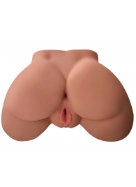 Кофейный мастурбатор-полуторс Perfect Ass Masturbator - Pipedream - в Салавате купить с доставкой