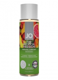 Лубрикант на водной основе с ароматом тропических фруктов JO Flavored Tropical Passion - 60 мл. - System JO - купить с доставкой в Салавате