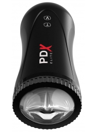 Черный автоматический мастурбатор-ротик Moto Stroker - Pipedream - в Салавате купить с доставкой