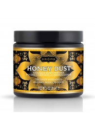 Пудра для тела Honey Dust Body Powder с ароматом кокоса и ананаса - 170 гр. - Kama Sutra - купить с доставкой в Салавате