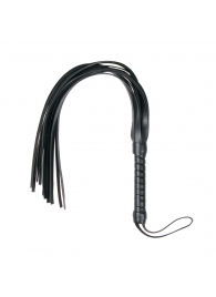 Черный флоггер Flogger Whip - 46 см. - Easy toys - купить с доставкой в Салавате