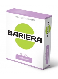 Классические презервативы Bariera Classic - 3 шт. - Bariera - купить с доставкой в Салавате