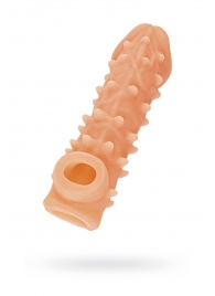 Телесная закрытая насадка с пупырышками Cock Sleeve Size S - 13,8 см. - KOKOS - в Салавате купить с доставкой Телесная закрытая насадка с пупырышками Cock Sleeve Size S - 13,8 см. - KOKOS - в Салавате купить с доставкой