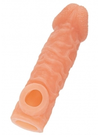 Телесная закрытая насадка с шершавой головкой Cock Sleeve Size S - 13,8 см. - KOKOS - в Салавате купить с доставкой Телесная закрытая насадка с шершавой головкой Cock Sleeve Size S - 13,8 см. - KOKOS - в Салавате купить с доставкой