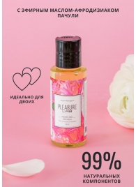 Массажное масло Pleasure Lab Delicate с ароматом пиона и пачули - 50 мл. - Pleasure Lab - купить с доставкой в Салавате