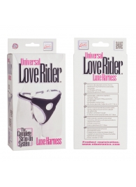 Трусы для страпона с универсальным креплением Universal Love Rider Luxe Harness - California Exotic Novelties - купить с доставкой в Салавате